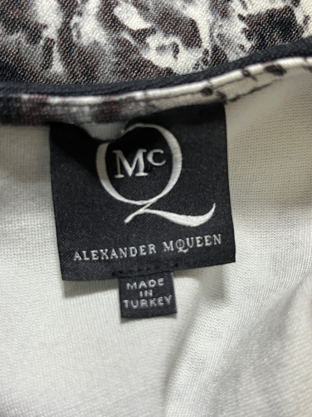 Alexander McQueen Lace-Print Cap-Sleeve Dress Women Size US Small - Picture 7 of 10
